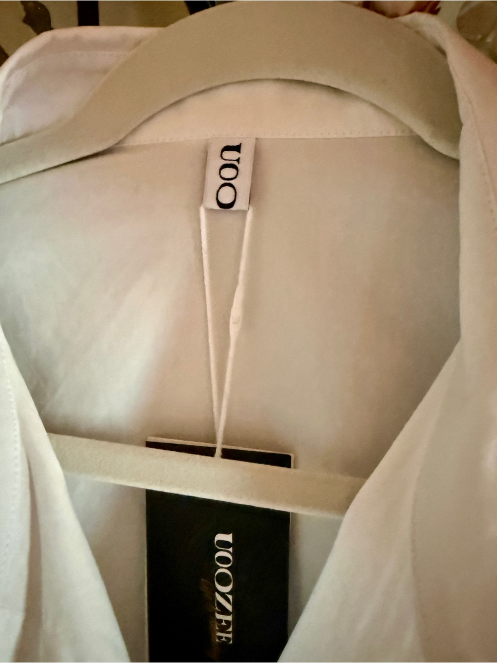 Uoozee White Collared Shirt - Clean Classic - Picture 2 of 7